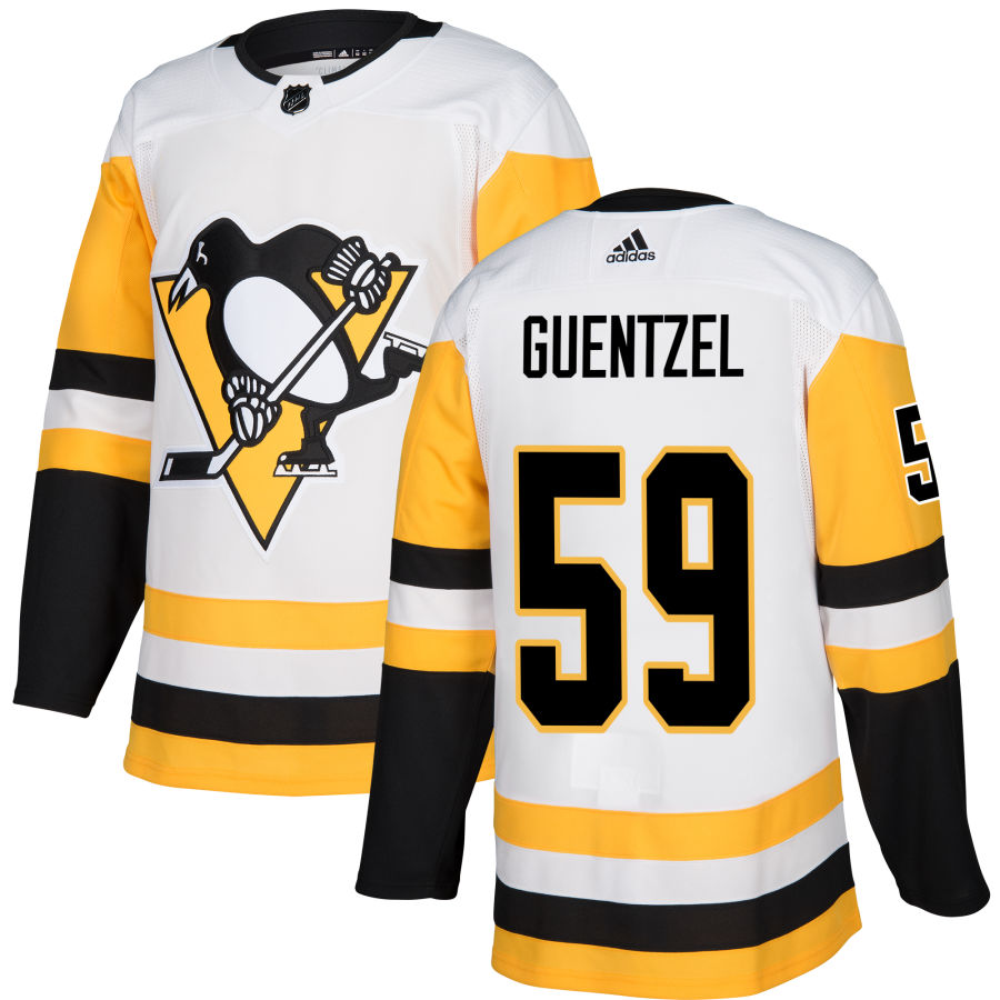 Jake Guentzel Pittsburgh Penguins adidas Authentic Jersey - White