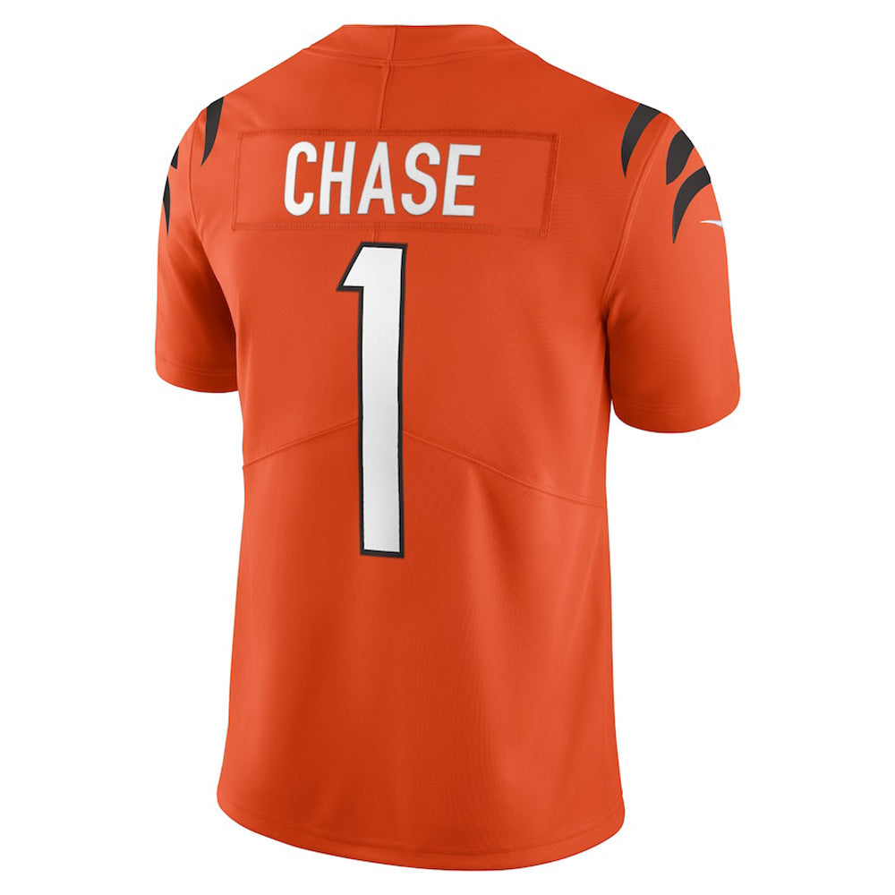 Youth Cincinnati Bengals Ja'Marr Chase Vapor Jersey - Orange