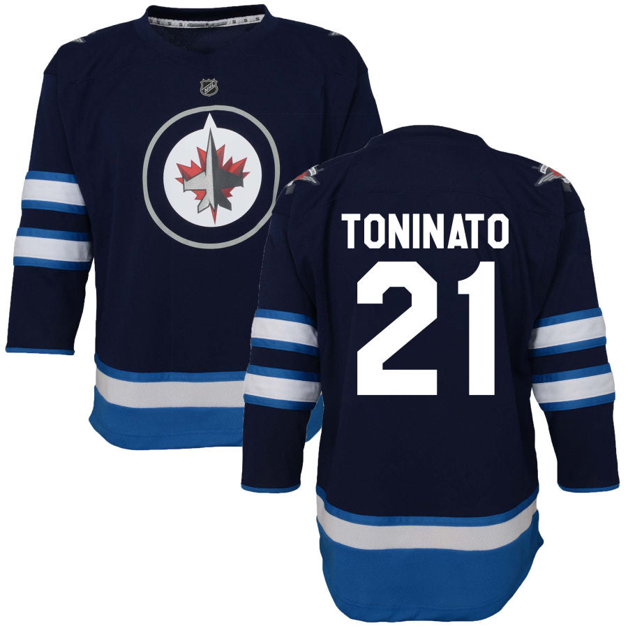 Dominic Toninato Winnipeg Jets Toddler Home Replica Jersey - Navy