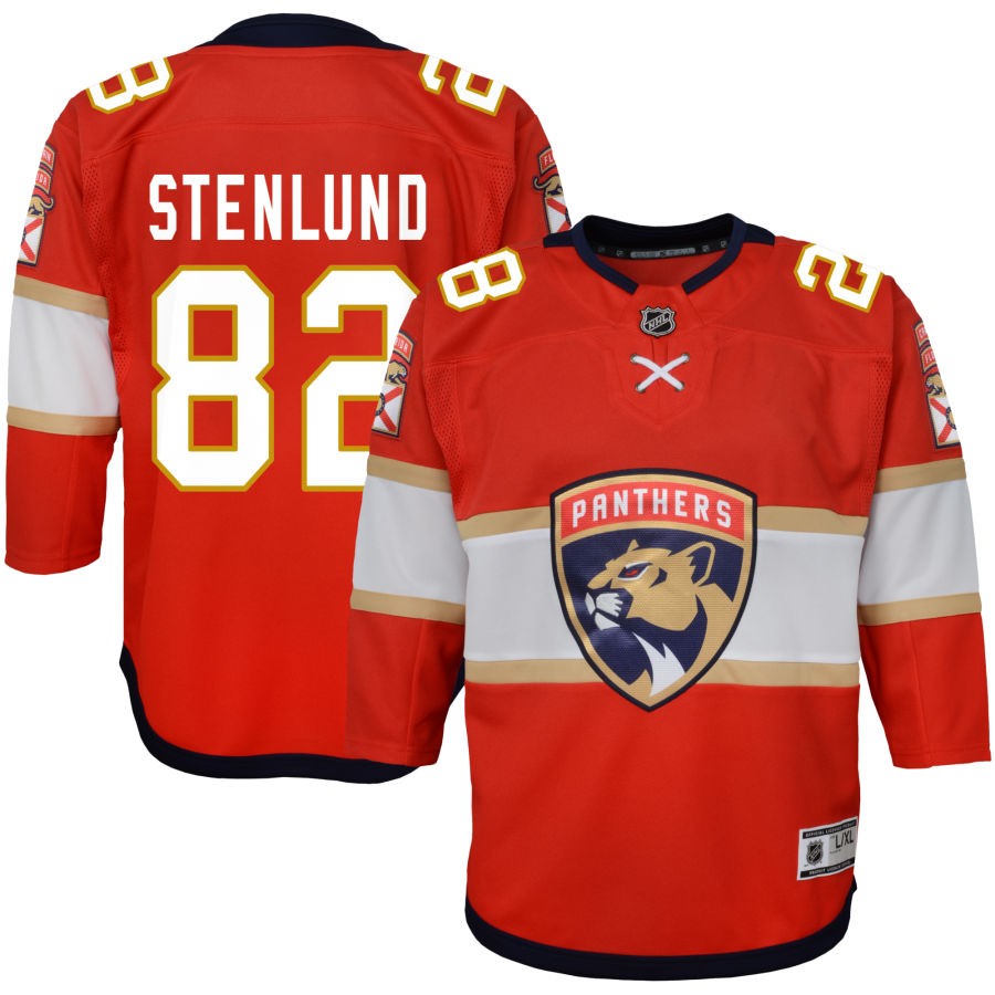 Kevin Stenlund Florida Panthers Youth Home Premier Jersey - Red