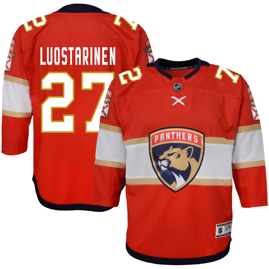 Eetu Luostarinen Florida Panthers Youth Home Premier Jersey - Red