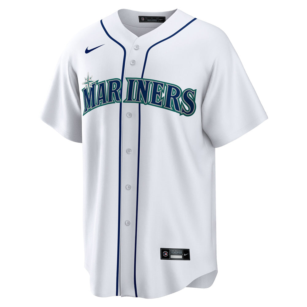 Men's Seattle Mariners Mitch Haniger Home Player Name Jersey - White