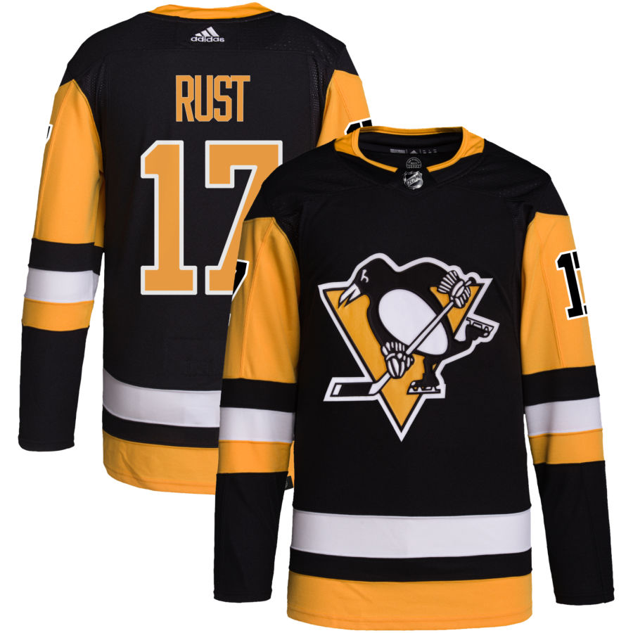 Bryan Rust Pittsburgh Penguins adidas Home Primegreen Authentic Pro Jersey - Black