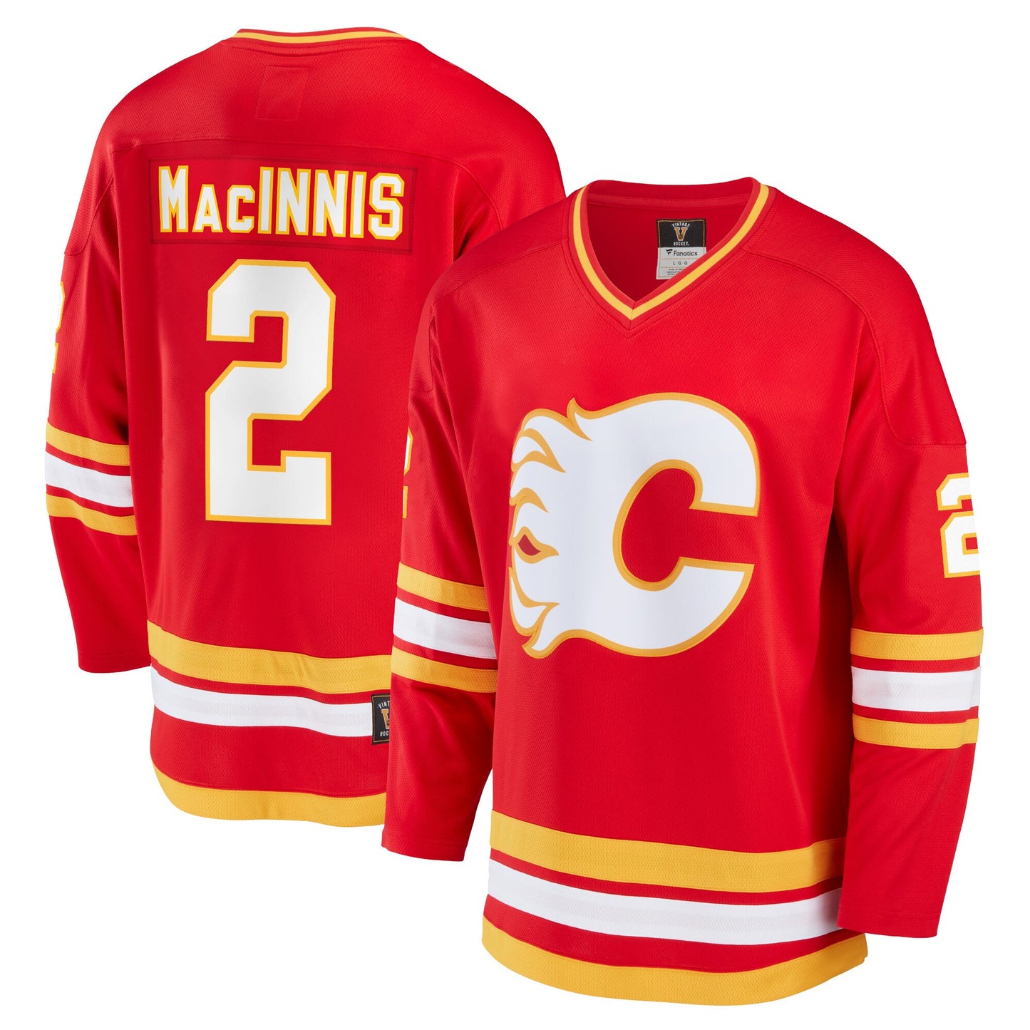 Al Macinnis Calgary Flames Fanatics Branded Breakaway Retired Player Jersey - Red