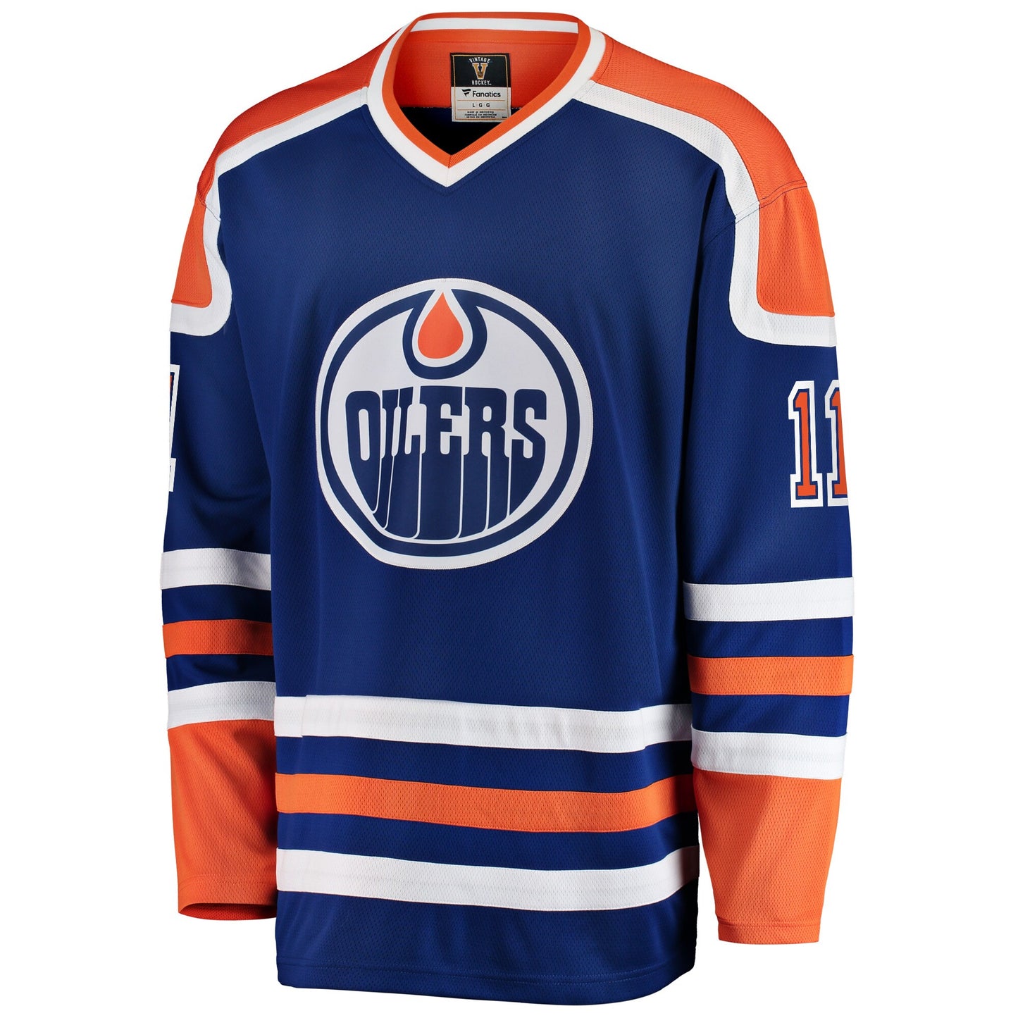 Mark Messier Edmonton Oilers Fanatics Branded Premier Breakaway Retired Player Jersey - Blue