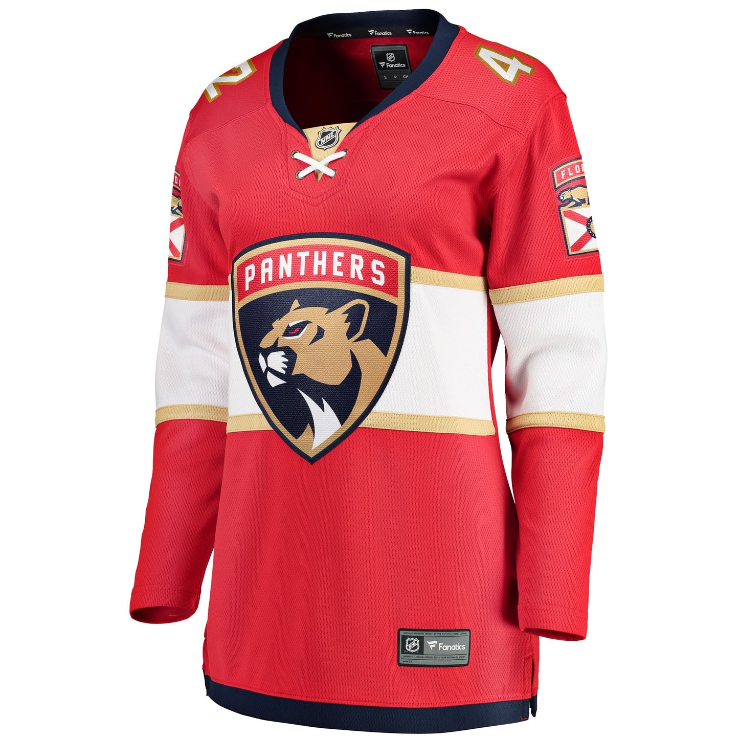 Gustav Forsling Florida Panthers Fanatics Branded Women's Home Breakaway Player Jersey - Red