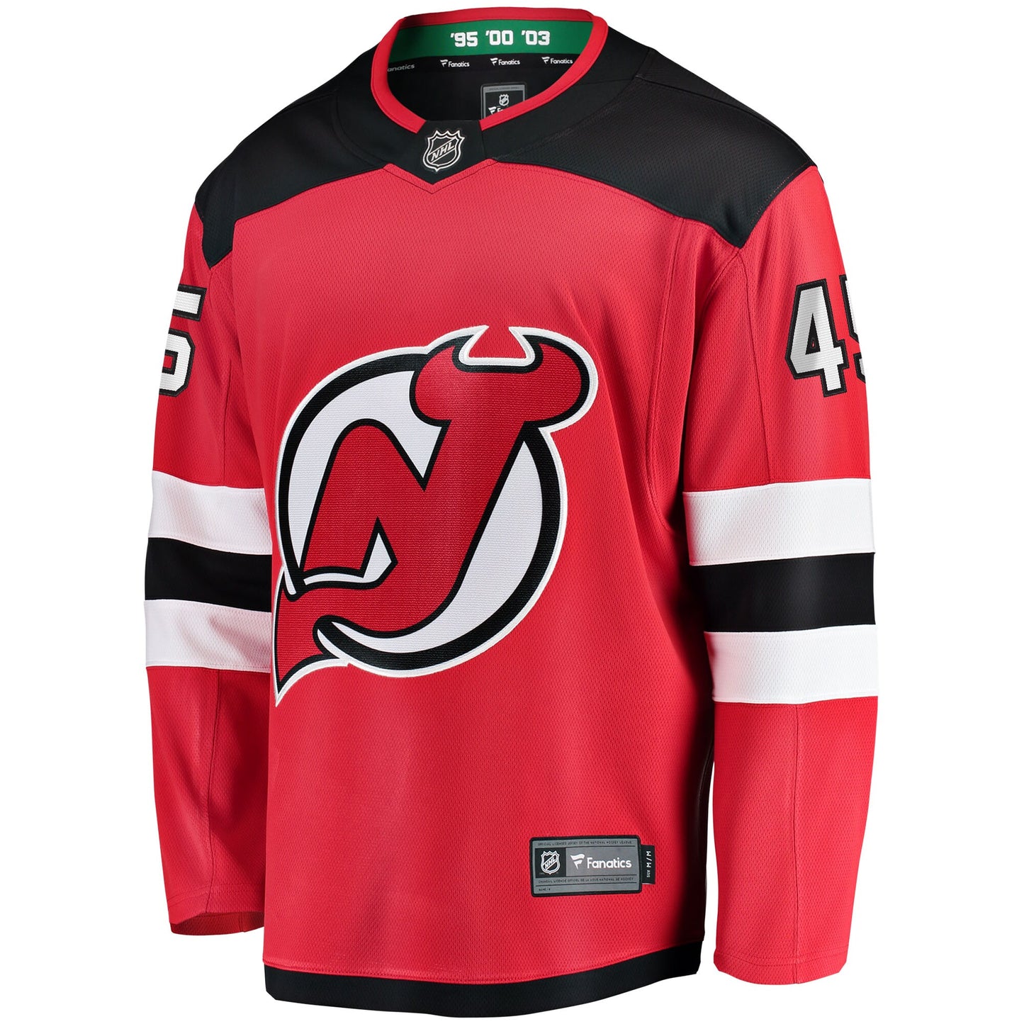 Jonathan Bernier New Jersey Devils Fanatics Branded Youth Breakaway Player Jersey - Red