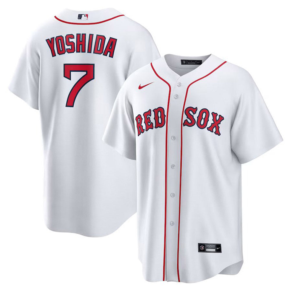 Youth Boston Red Sox Masataka Yoshida Cool Base Replica Home Jersey - White