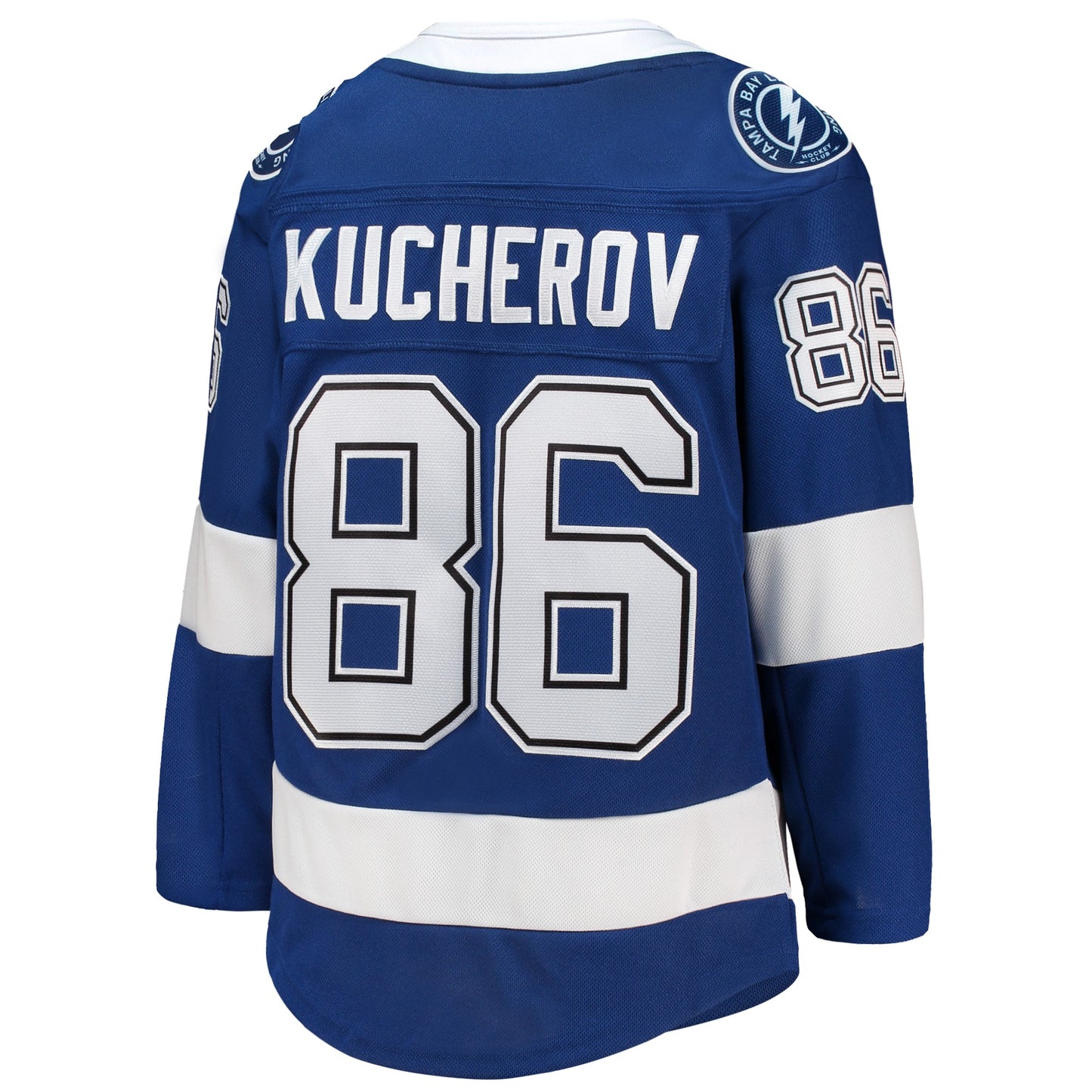 Nikita Kucherov Tampa Bay Lightning Youth Home Premier Player Jersey - Blue