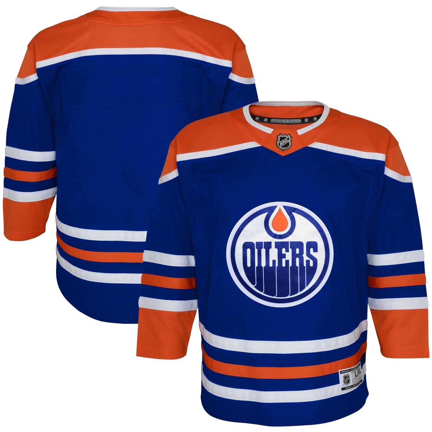 Edmonton Oilers Outerstuff Youth Home Replica Jersey - Royal
